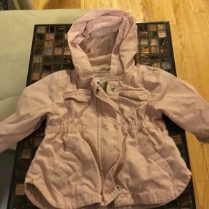 Baby spring jacket with hood